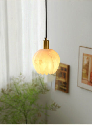 Mian Alabaster Pendant Lamp-Neutral Decor