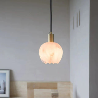 Mian Alabaster Pendant Lamp-Neutral Decor