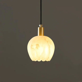 Mian Alabaster Pendant Lamp-Neutral Decor