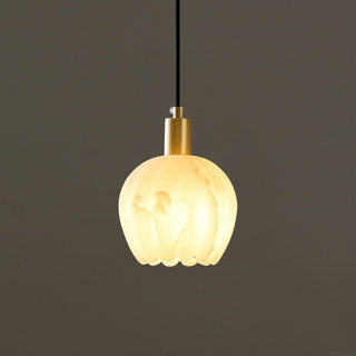 Mian Alabaster Pendant Lamp-Neutral Decor