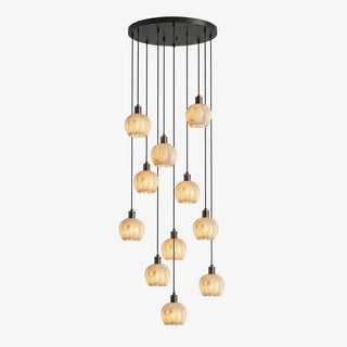 Mian Alabaster Pendant Lamp-Neutral Decor