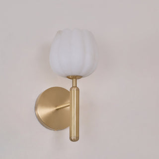 Ralin Applique Murale Fleurs en Albâtre