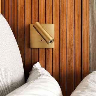 Astra Applique Murale Micro Carrée Spot Avec Interrupteur-Luire