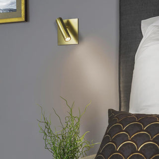 Astra Applique Murale Micro Carrée Spot Avec Interrupteur-Luire