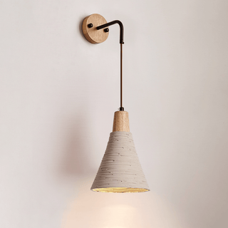 Microcement Wall Lamp-Neutral Decor