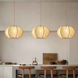 Ritta Rétro Rond LED Suspension Corde Salle à Manger Salon