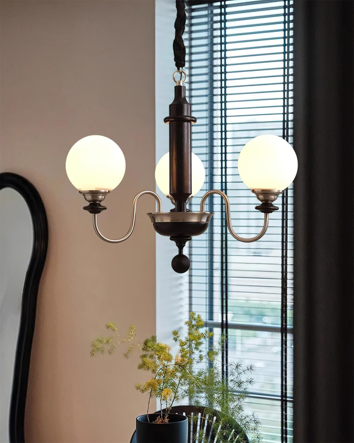 Lumivian 8-Light Globe Chandelier-Neutral Decor