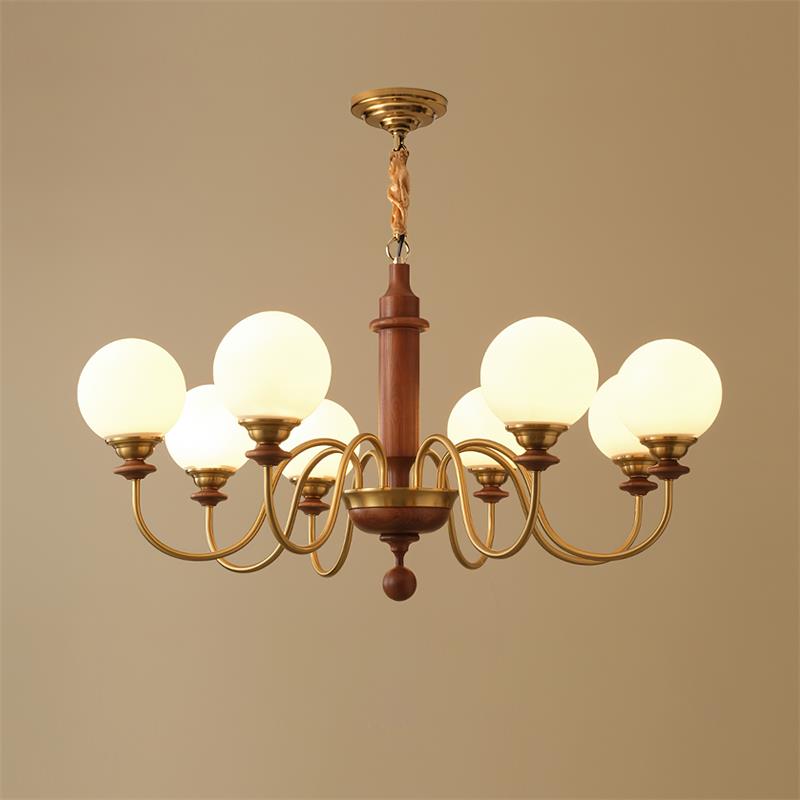 Lumivian 8-Light Globe Chandelier-Neutral Decor