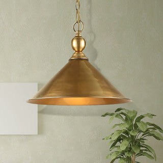 Cemirel Suspension Métal Laiton Industriel Vintage