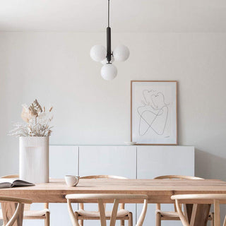 Calyxia Suspension Industrielle Classique en Verre-Luire