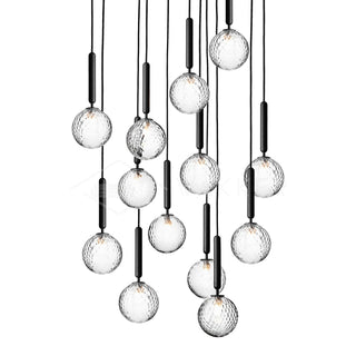 Calyxia Suspension Industrielle Classique en Verre-Luire