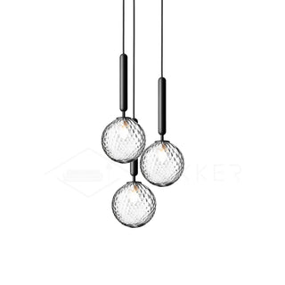 Calyxia Suspension Industrielle Classique en Verre-Luire