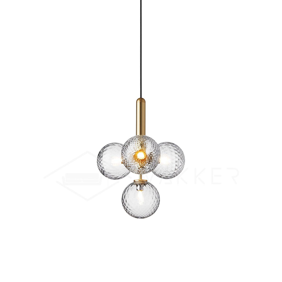 Velain Suspension industrielle en laiton