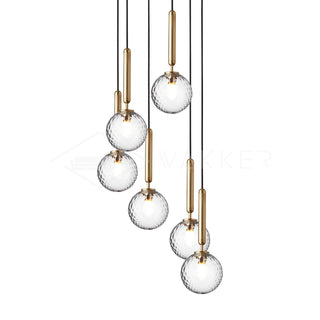 Velain Suspension industrielle en laiton