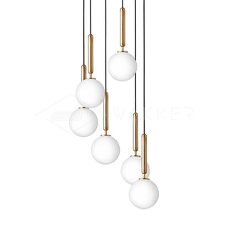 Calyxia Suspension Industrielle Classique en Verre-Luire