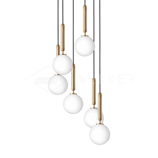 Velain Suspension industrielle en laiton