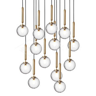 Calyxia Suspension Industrielle Classique en Verre-Luire