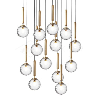 Velain Suspension industrielle en laiton