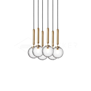 Calyxia Suspension Industrielle Classique en Verre-Luire