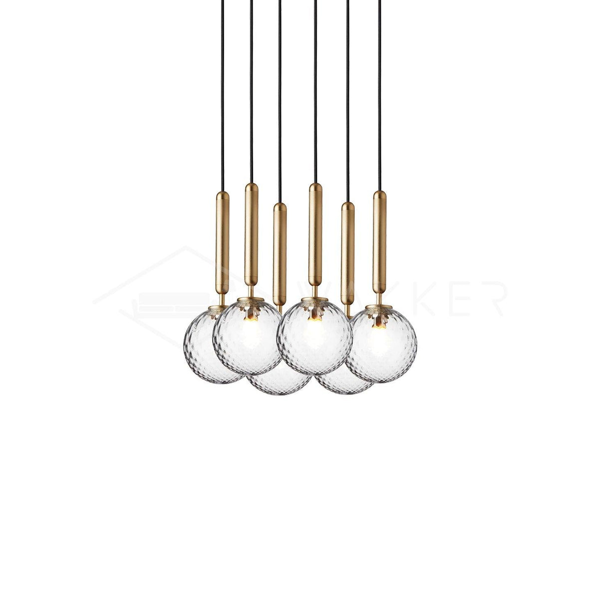 Velain Suspension industrielle en laiton
