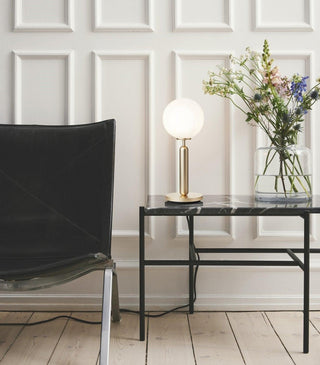 Noah Minimalist Glass Table Lamp-Neutral Decor