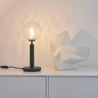 Noah Minimalist Glass Table Lamp-Neutral Decor