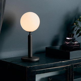 Noah Minimalist Glass Table Lamp-Neutral Decor