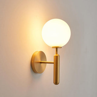 Lustra Applique Murale à Brancher Globe en Verre Style Nordique