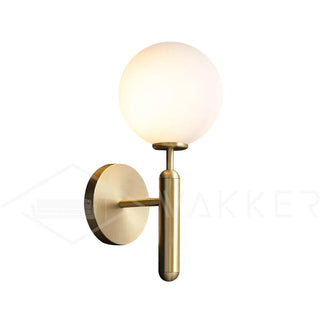 Lustra Applique Murale à Brancher Globe en Verre Style Nordique