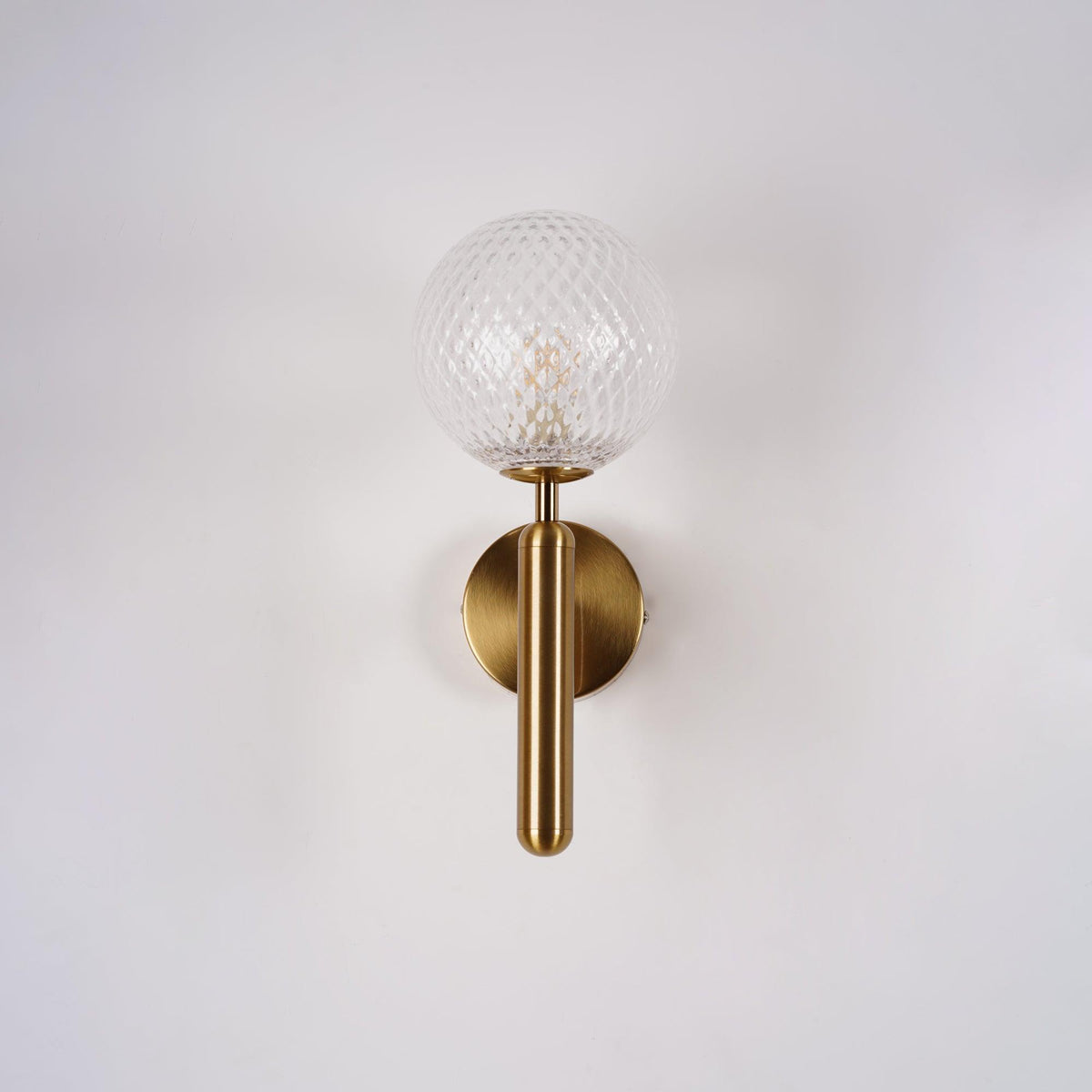 Selesa Applique Murale à Brancher Globe en Verre Style Nordique
