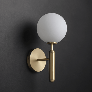 Lustra Applique Murale à Brancher Globe en Verre Style Nordique
