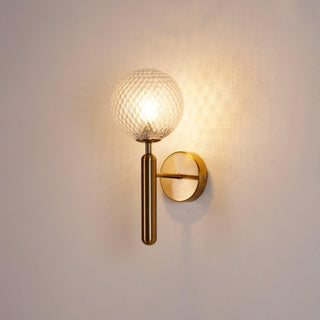Lustra Applique Murale à Brancher Globe en Verre Style Nordique
