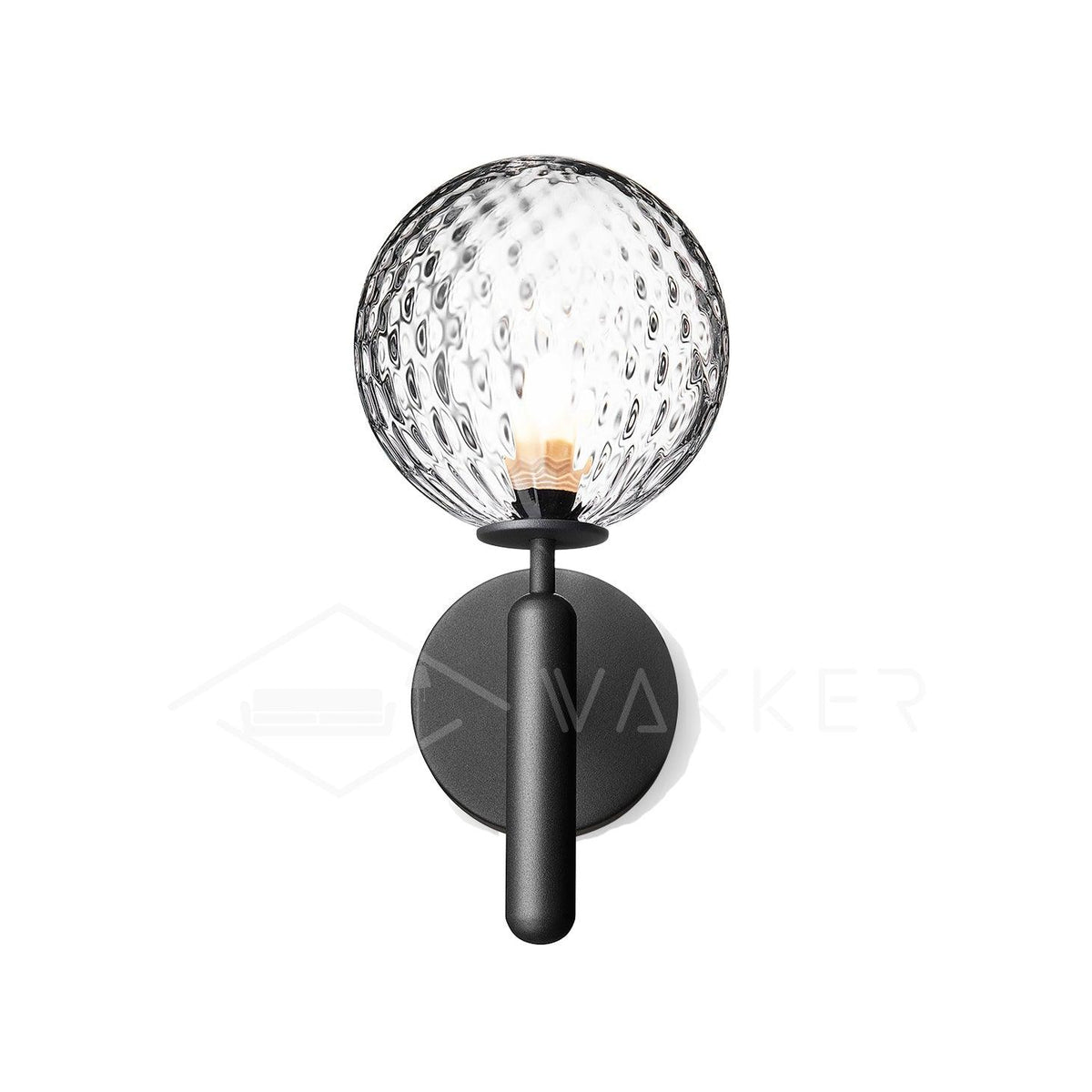 Selesa Applique Murale à Brancher Globe en Verre Style Nordique