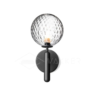 Lustra Applique Murale à Brancher Globe en Verre Style Nordique