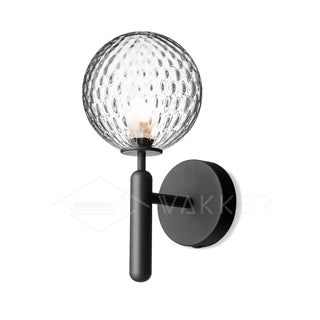 Lustra Applique Murale à Brancher Globe en Verre Style Nordique