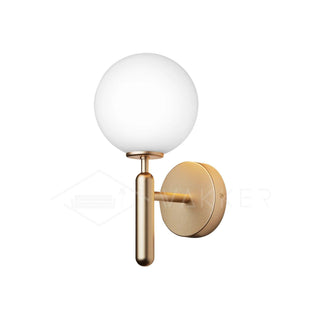 Lustra Applique Murale à Brancher Globe en Verre Style Nordique