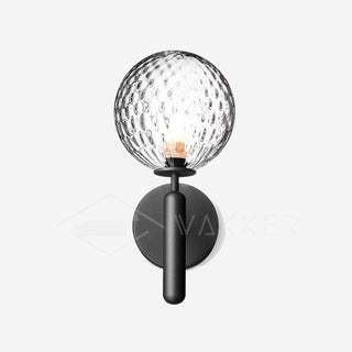 Lustra Applique Murale à Brancher Globe en Verre Style Nordique