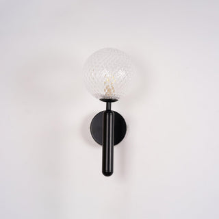 Lustra Applique Murale à Brancher Globe en Verre Style Nordique