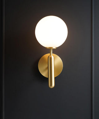 Lustra Applique Murale à Brancher Globe en Verre Style Nordique