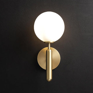 Lustra Applique Murale à Brancher Globe en Verre Style Nordique