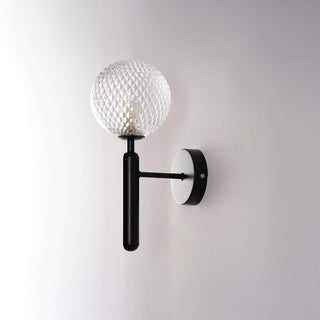 Lustra Applique Murale à Brancher Globe en Verre Style Nordique