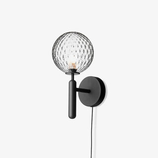 Lustra Applique Murale à Brancher Globe en Verre Style Nordique