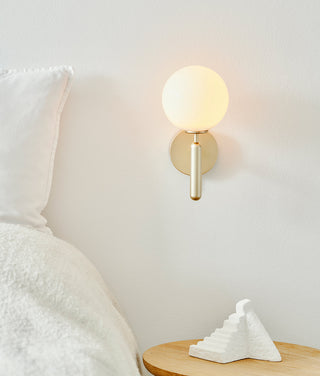 Lustra Applique Murale à Brancher Globe en Verre Style Nordique