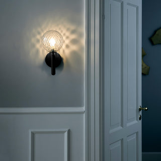 Lustra Applique Murale à Brancher Globe en Verre Style Nordique