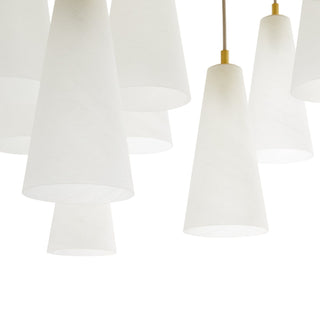 Avtheira Lustre Verre Luxe Postmoderne