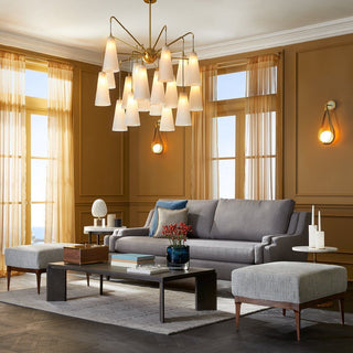 Avtheira Lustre Verre Luxe Postmoderne