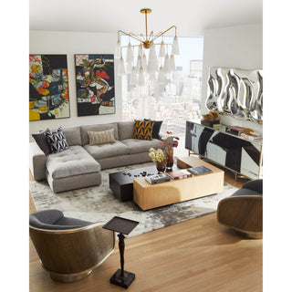 Avtheira Lustre Verre Luxe Postmoderne