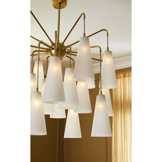 Avtheira Lustre Verre Luxe Postmoderne