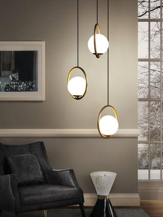 Orb Suspension Moderne en Laiton