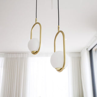 Orb Suspension Moderne en Laiton